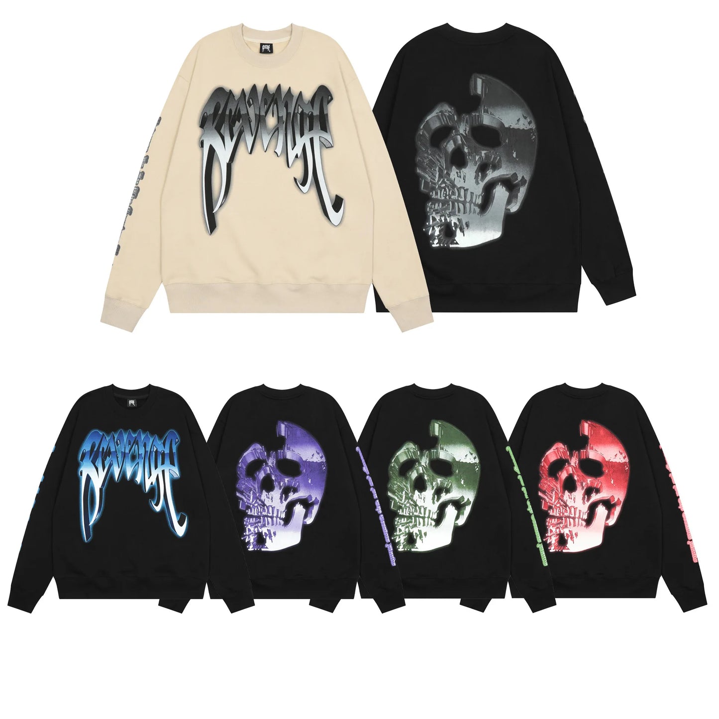 "Metal Skull" - Revenge Hoodie