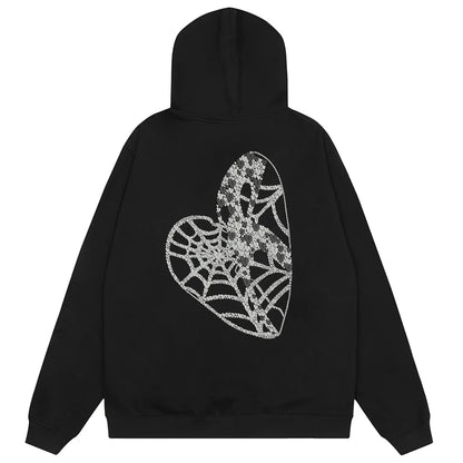 "Spider Web" - Revenge Hoodie